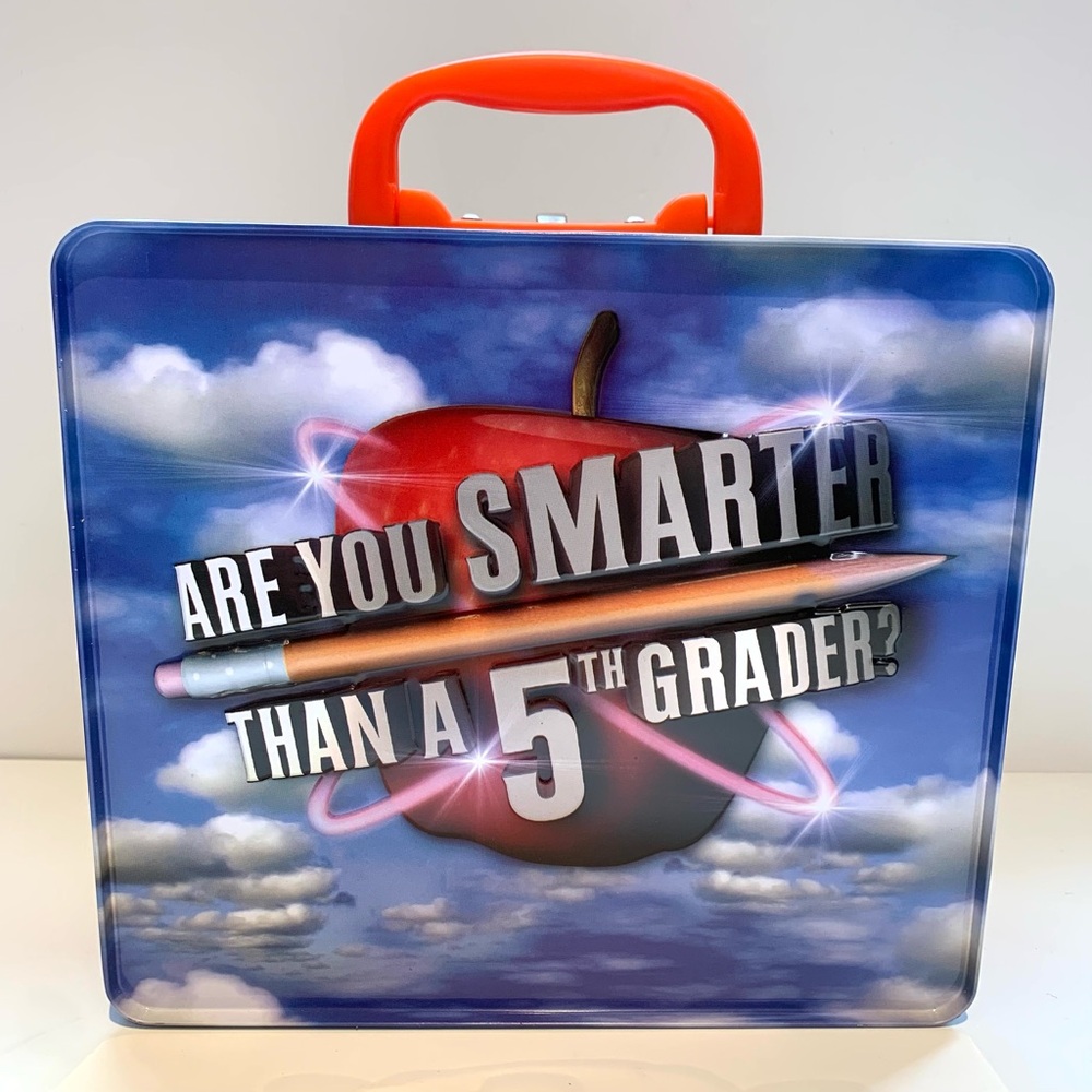 Are You Smarter Than A 5th Grader CD Board Game 2007 Cardinal Industries Games